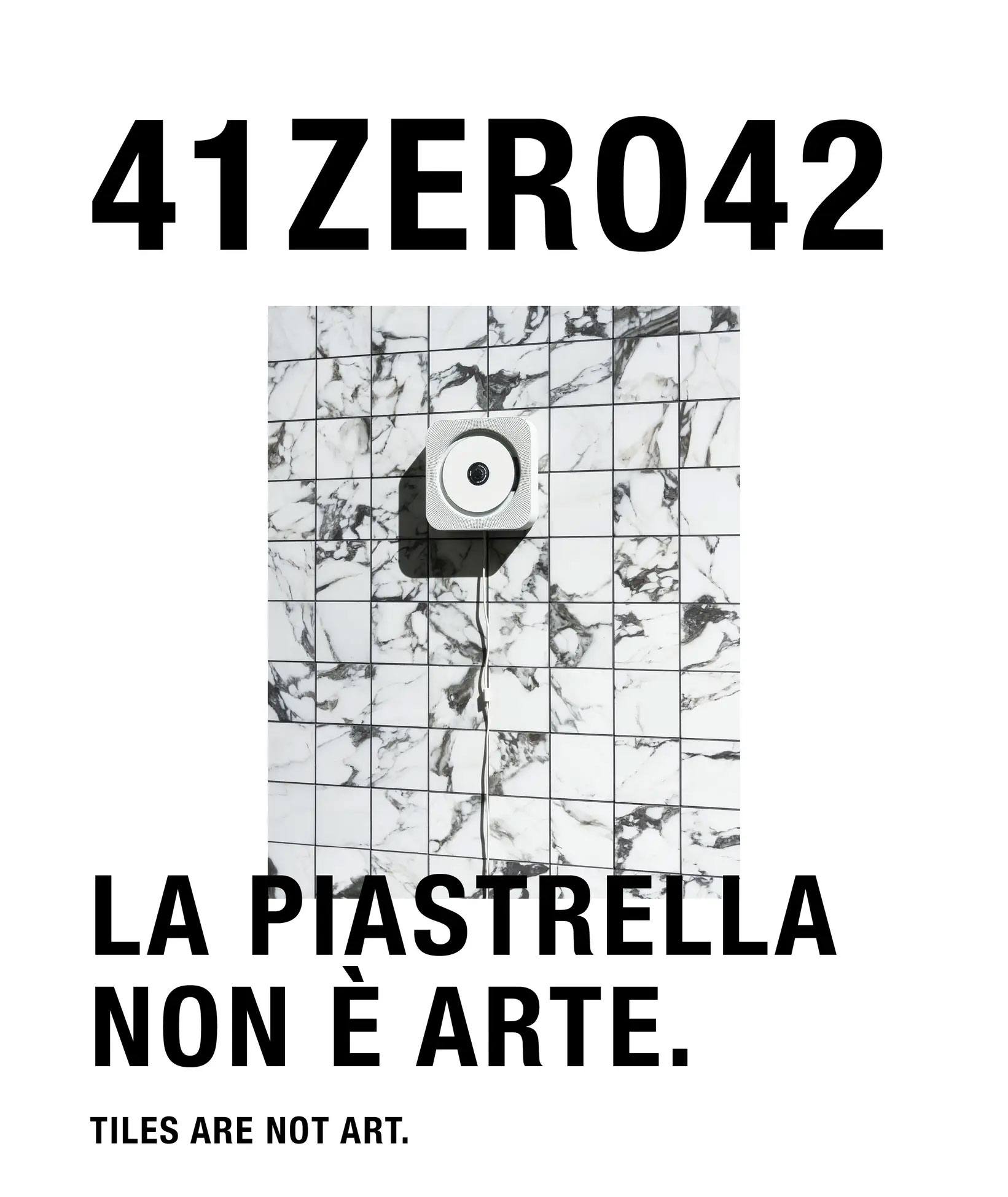 Tiles are not art.