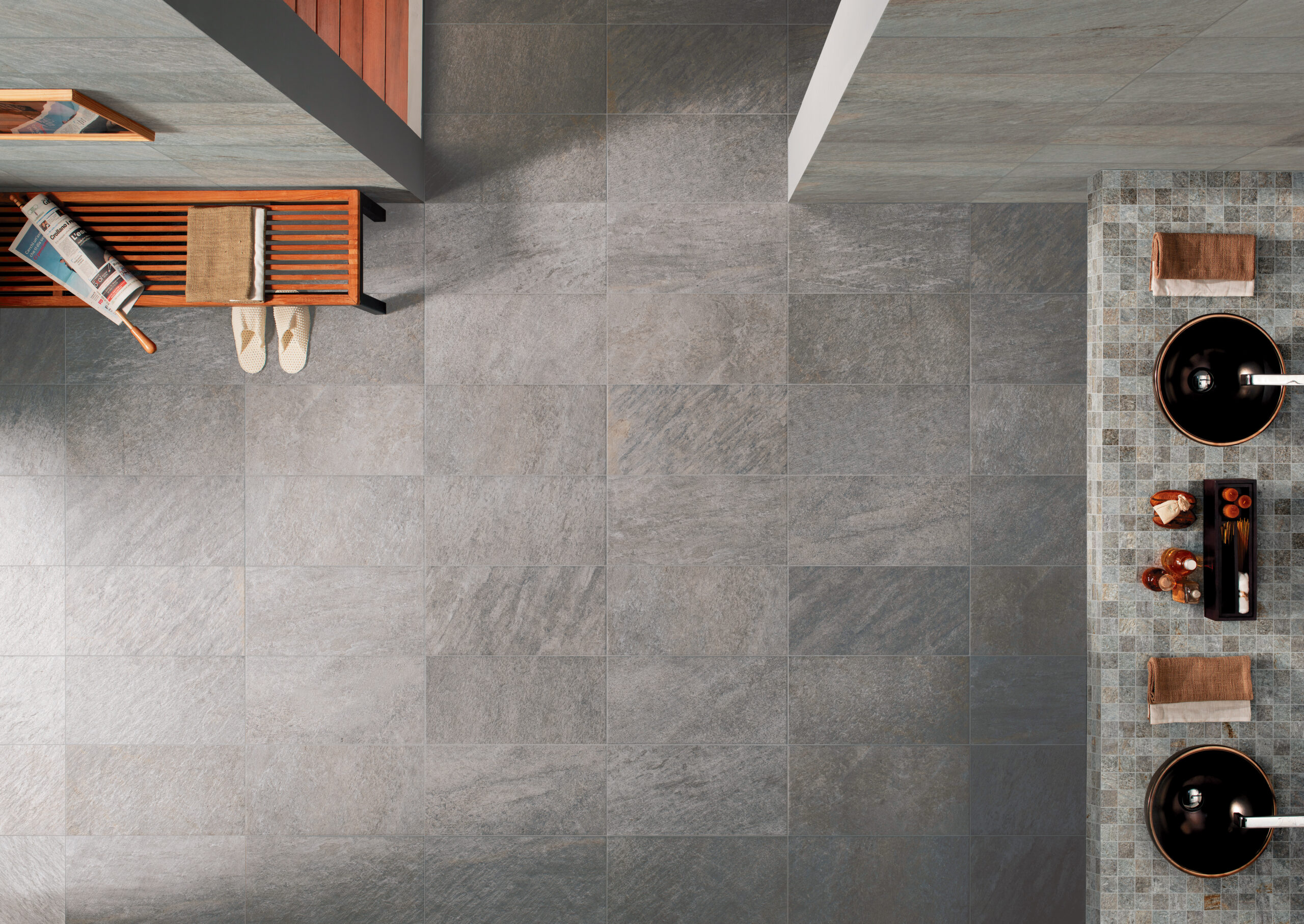 Mirage_Quarziti_2.0_Wellness_Waterfall_River 022 | tiles by HiRATA